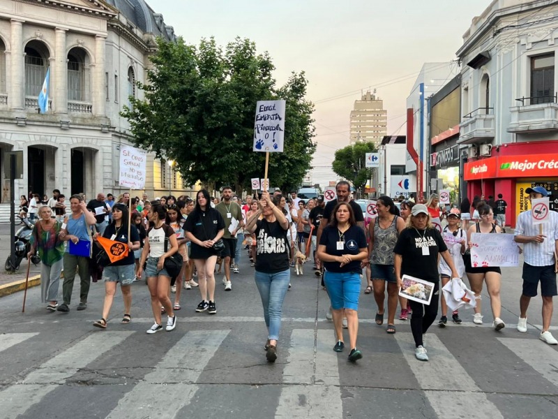 �No a la pirotecnia sonora� convocante marcha en la Ciudad